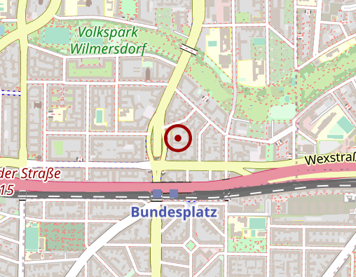 Karte: Sonnen Physiotherapiezentrum Am Bundesplatz Physiotherapie