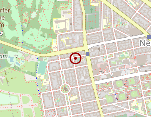 Karte: Sportgruppen des SCL Sportclub Lebenshilfe Berlin e.V.