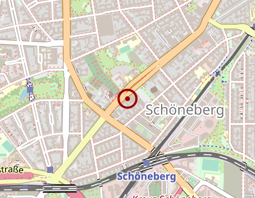 Karte: Immanuel Seniorenzentrum Schöneberg