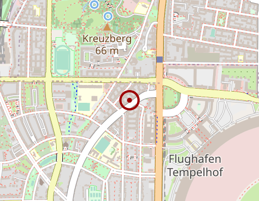 Karte: Pflegewerk Sozialstation Tempelhof