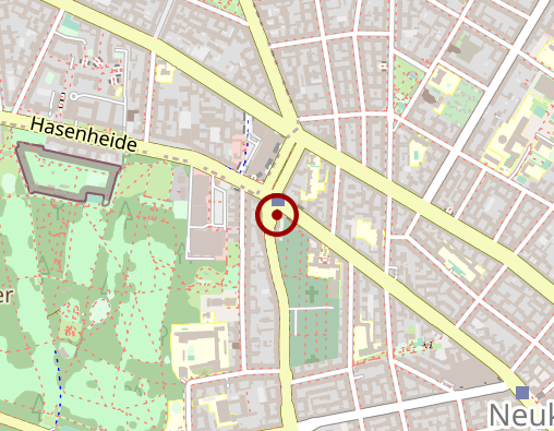 Karte: Krankengymnastik am Hermannplatz GmbH