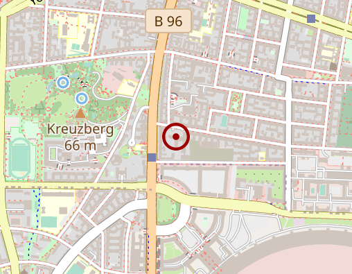 Karte: Pflegewohnheim "Am Kreuzberg"