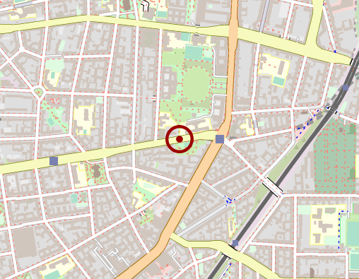 Karte: Blum, Henning & Thomas-Erik Cornely Praxis 25 GbR Physiotherapie