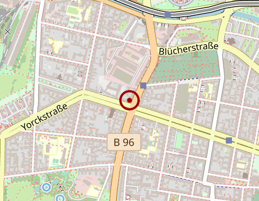 Karte: Belle-Alliance-Apotheke