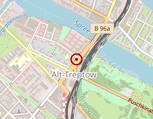 Karte: Blaue Apotheke