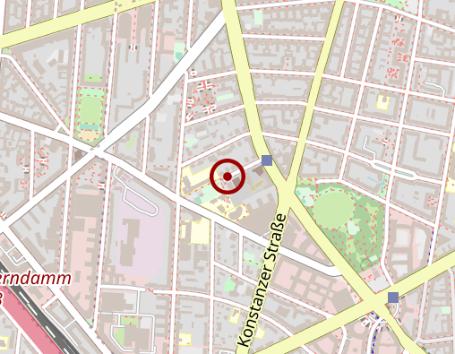 Karte: Dienste der Diakonie Berlin Wilmersdorf gGmbH Diakonie-Station Wilmersdorf