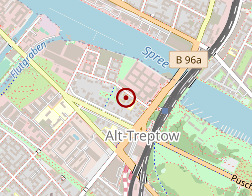 Karte: Pflegewohnheim Alt-Treptow