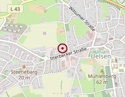 Karte: Pfingsten Horst Dr., Gertraud