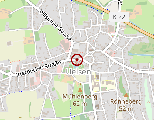 Karte: AWO Pflegedienst Uelsen