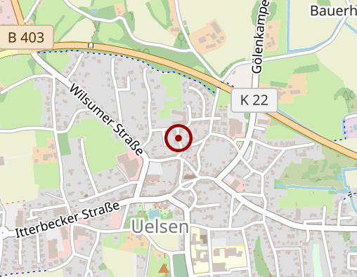 Karte: sdn Niedergrafschaft gGmbH Pflegeheim Niedergrafschaft