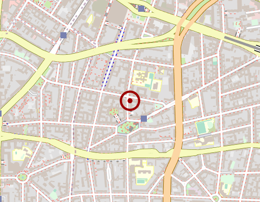 Karte: Praxis für Psychotherapie Dipl. Psych. Ulrich Kurz