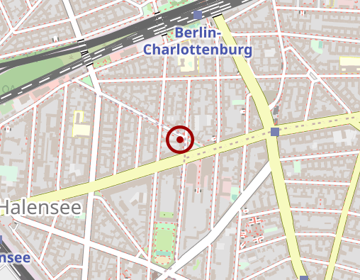 Karte: Schlosshilfe Albrecht Halensee