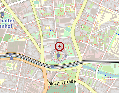 Karte: Kreative Betreuungsgruppe für behinderte junge Menschen mit Migrationshintergrund