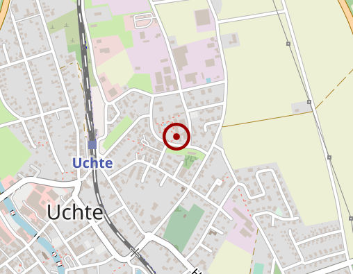 Karte: CuraZentrum Uchte gGmbH