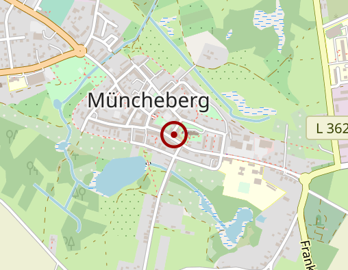 Karte: Altenpflegeheim der Stadt Müncheberg