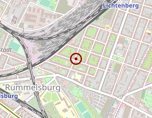 Karte: Schlüsseldienst Lichtenberg Friedrichsfelde