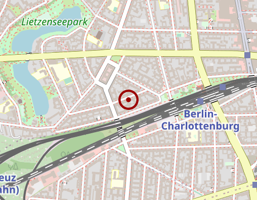 Karte: Am Amtsgericht Charlottenburg Vanessa Bloch