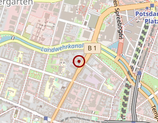 Karte: Börries Barbara Krankengymnastik