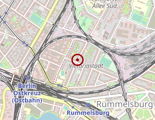 Karte: Ambulanter Pflegedienst Lichtenberg