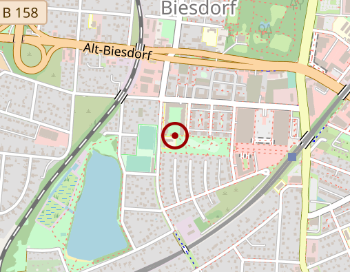 Karte: Haus der Betreuung und Pflege Am Grabensprung