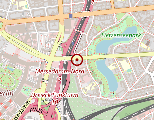 Karte: Apotheke am Funkturm