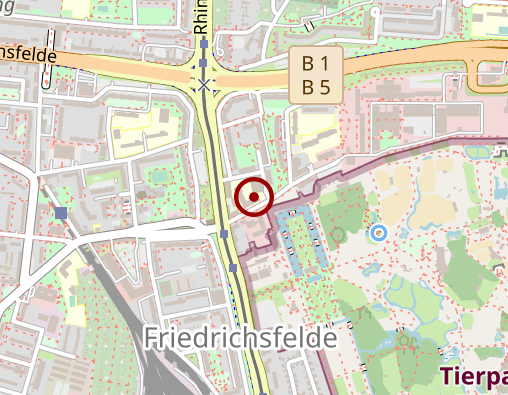 Karte: Domicil - Seniorenpflegeheim Am Schloss Friedrichsfelde GmbH