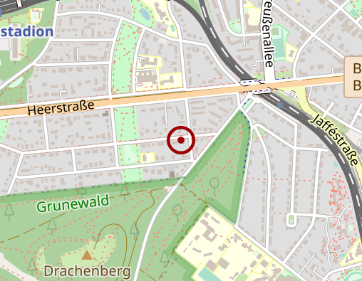 Karte: Gerontopsychiatrisches Seniorenheim Splitt-Fennert