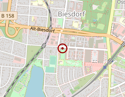 Karte: Haus der Betreuung und Pflege Am Grabensprung Tagespflege