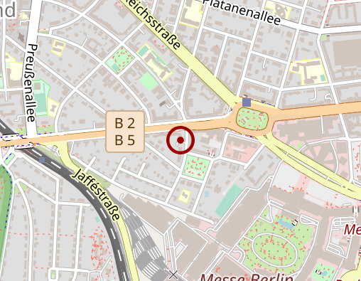 Karte: Diakonie-Station Charlottenburg Westend