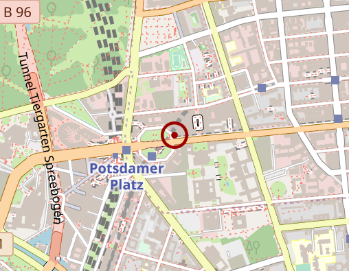 Karte: Apotheke am Leipziger Platz