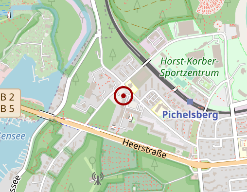 Karte: LebensRaumHeute PflegeMobil Charlottenburg/Spandau