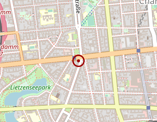 Karte: Berliner Pflegehilfe GmbH