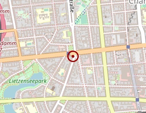 Karte: Berliner Pflegehilfe UG (haftungsbeschränkt)