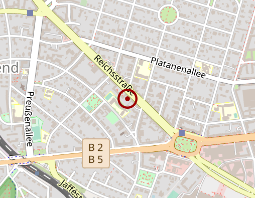 Karte: Apotheke Reichsstrasse 100