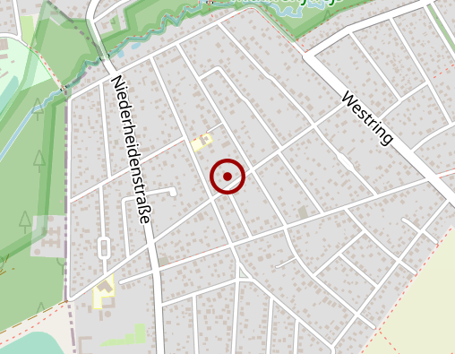 Karte: Wiedemann Brigitte C. Dipl. Biol. Physiotherapie & Homöopathie