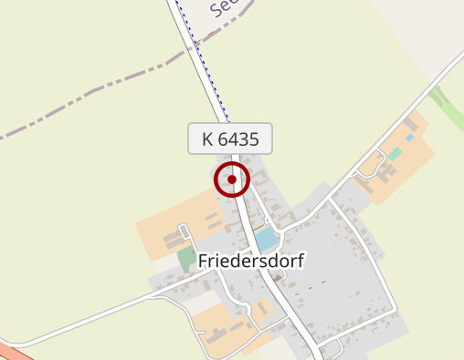 Karte: Privater Pflegedienst Friedersdorf