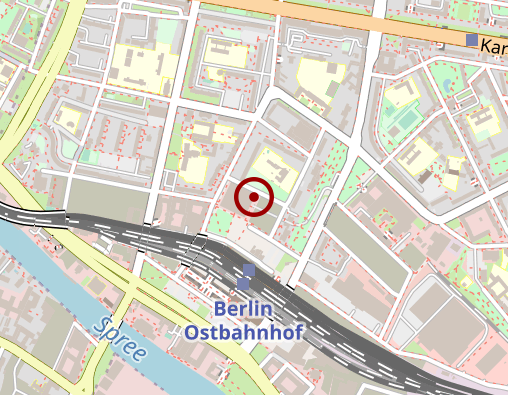 Karte: Apotheke am Ostbahnhof