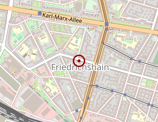 Karte: Naturheilpraxis im Friedrichshain, Sylke Klemm Heilpraktikerin