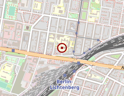 Karte: Sana Klinikum Lichtenberg