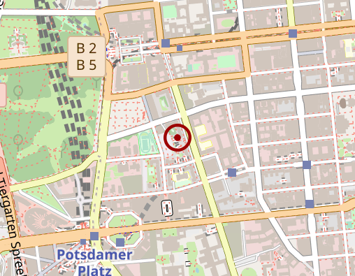 Karte: Pflegestation am Brandenburger Tor GmbH