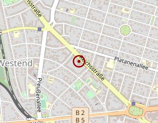 Karte: Lehrakademie für Physiotherapie