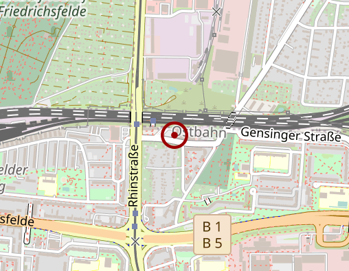 Karte: Bestattungsinstitut Romann