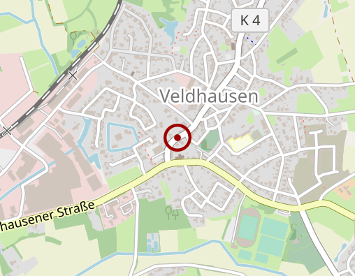 Karte: Diakoniestation Neuenhaus/Uelsen und Umgebung