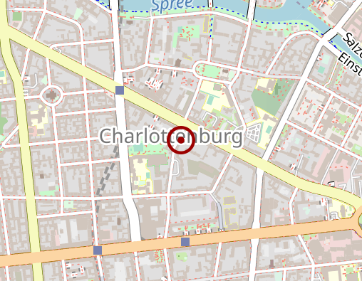 Karte: Salus Ambulanz Berlin Ambulanz für Psychotherapie