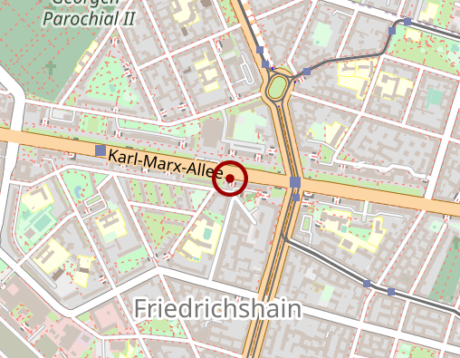 Karte: Apotheke am Frankfurter Tor