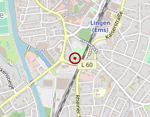 Karte: Köbbe Ursula u. Taxi Köbbe-Diekamp U.G.