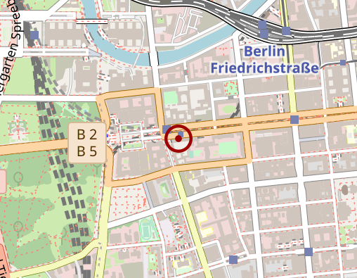 Karte: Brandenburger Tor Apotheke