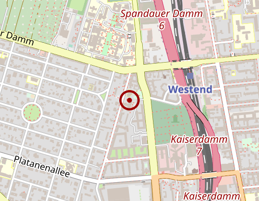 Karte: Bundesanstalt Technisches Hilfswerk (THW), Landesverband Berlin, Brandenburg