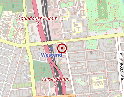 Karte: REKs am Westend Schule für Naturmedizin & Psychotherapie,Elternschule