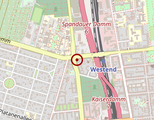 Karte: Westend-Bestattungen